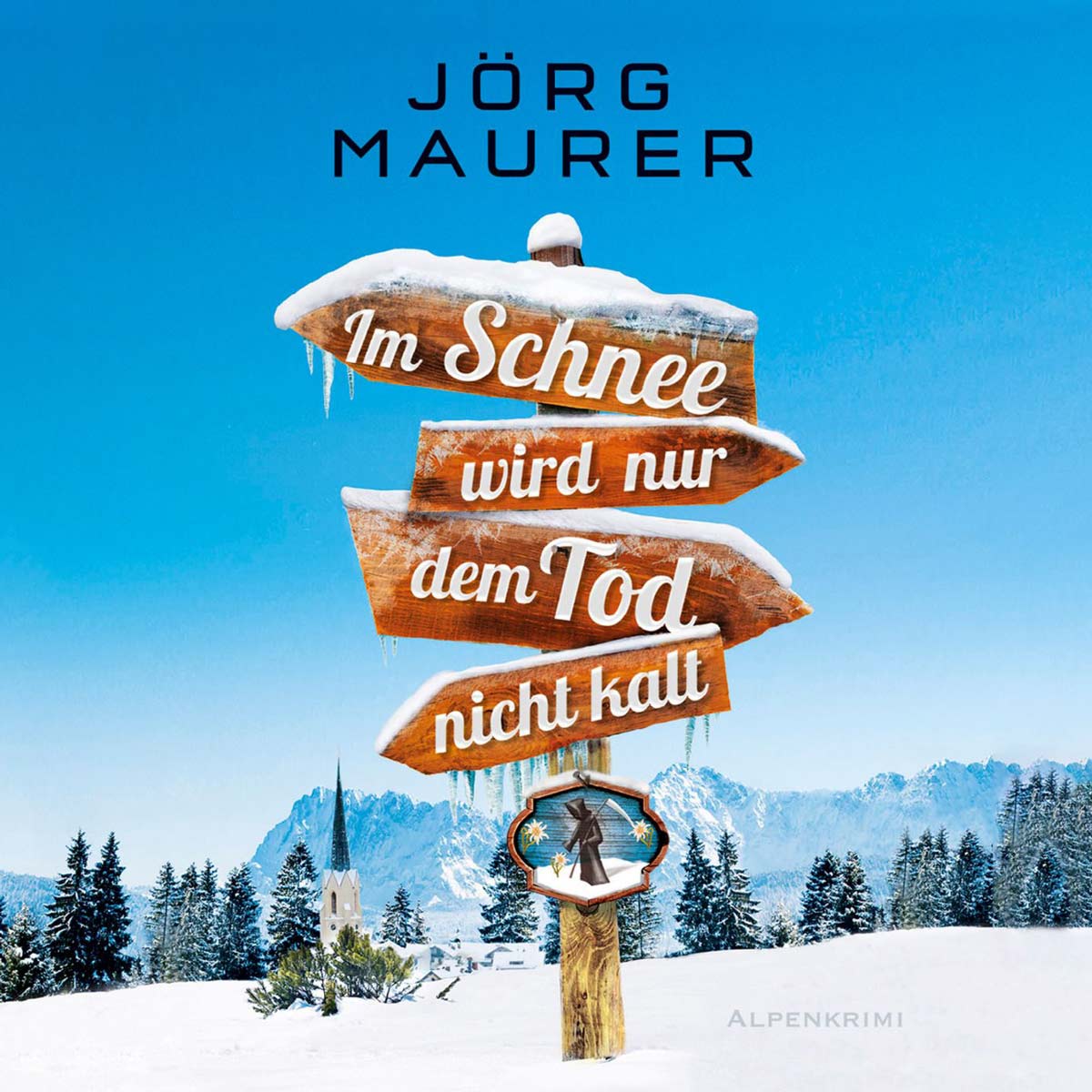 Müller Schreibwaren Fachgeschäft in Eppingen: Im Schnee wird nur dem Tod nicht kalt - der neu Alpenkrimi Jörg Maurer