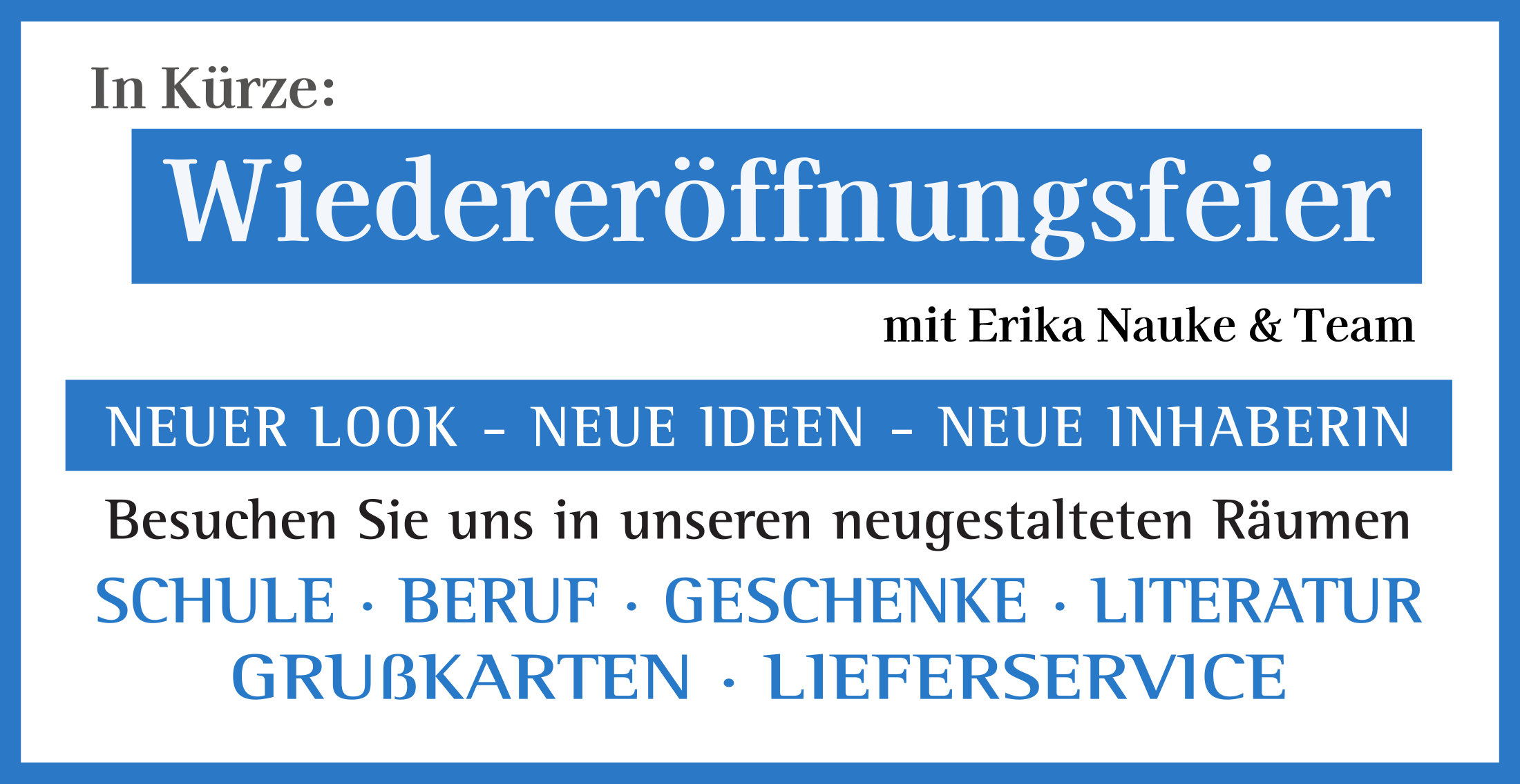 wiedereröffnet